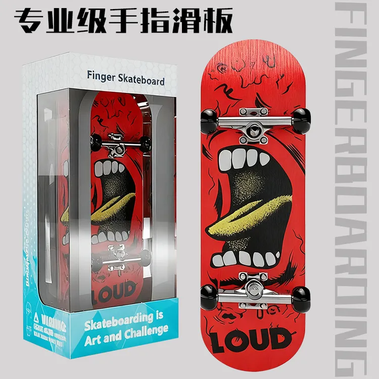 专业手指滑板迷你指尖五层枫木轴承轮新手入门滑板车创意解压玩具