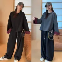 二姐的宝藏【翻遍袖卫衣】时尚秋季新款百搭潮流显瘦洋气宽松#25362