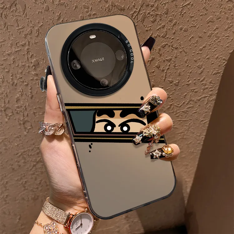 偷瞄小新适用华为mate80promax手机壳80pro防滑70防摔60p硅胶男女