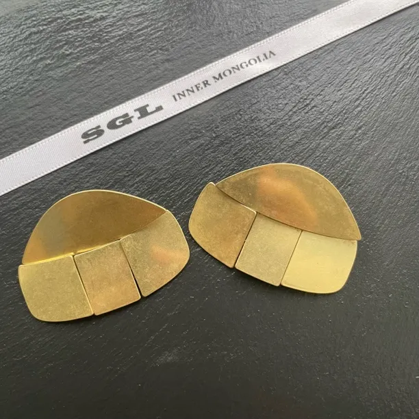 铜合金耳饰 新款蒙古包铃铛耳环