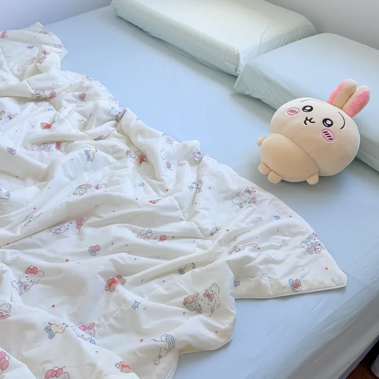 【小冰皮夏凉被】A类母婴级柔软凉感可机洗空调薄被被芯婴幼儿夏被