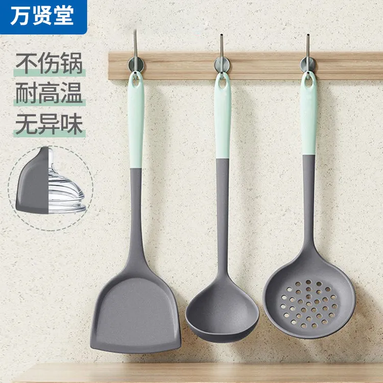 食品级硅胶铲子不粘锅专用铲家用炒菜锅铲汤勺漏勺耐高温厨房套装