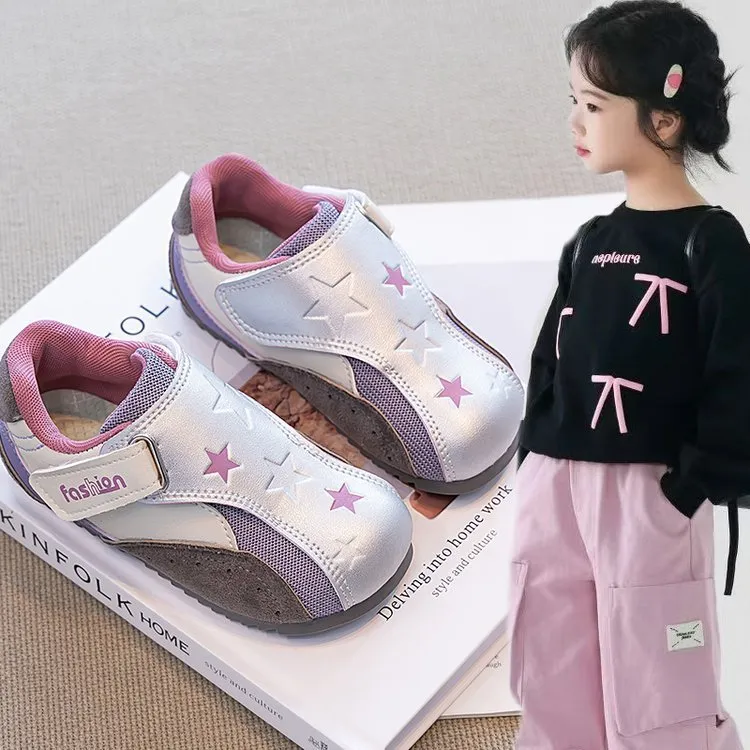 ABC 儿童鞋子2025潮款女童鞋透气运动鞋秋季爆款韩版男童鞋跑步鞋