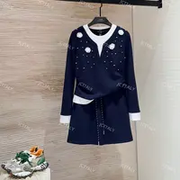 【宠粉价】时尚套装休闲女装小香风气质春季显瘦套装TZ-579