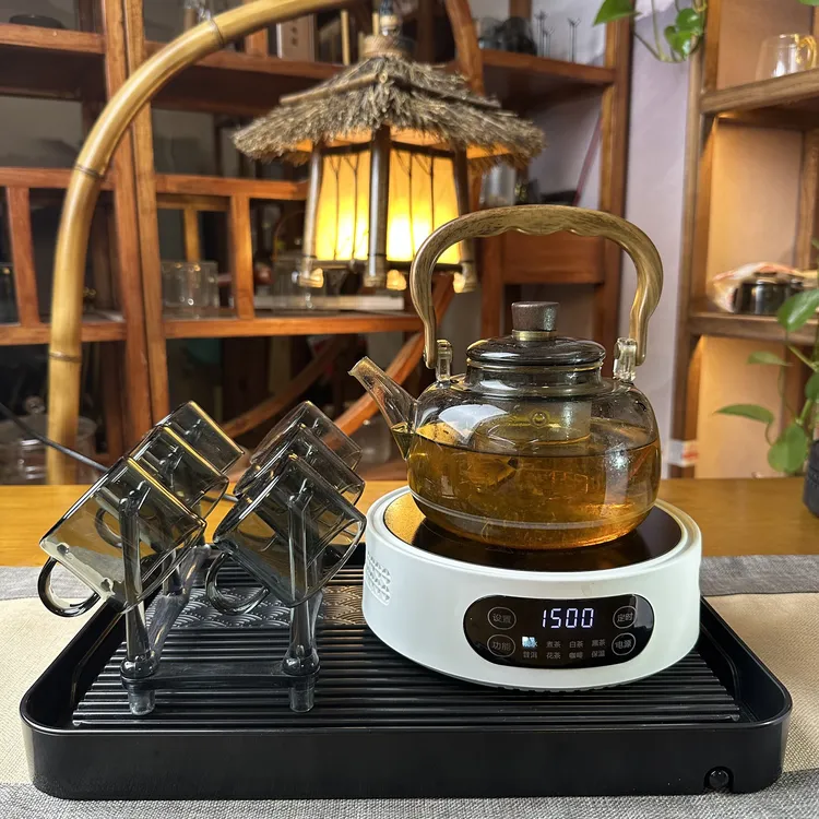 Micur/米厨1500瓦 家用电陶炉茶炉煮茶器电陶炉（品杯套装）