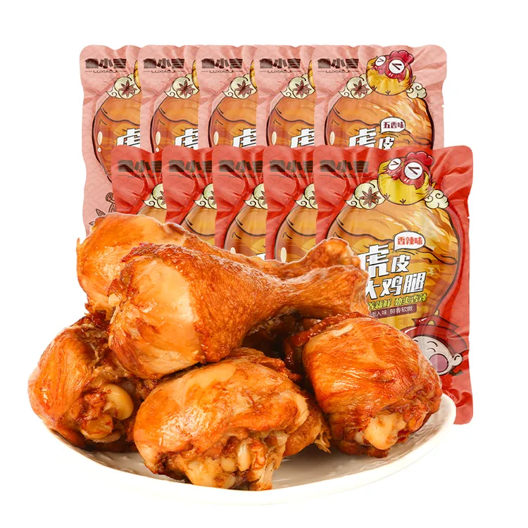 【德州扒鸡】鲁小吉虎皮大鸡腿65g*10根五香味香辣味任选