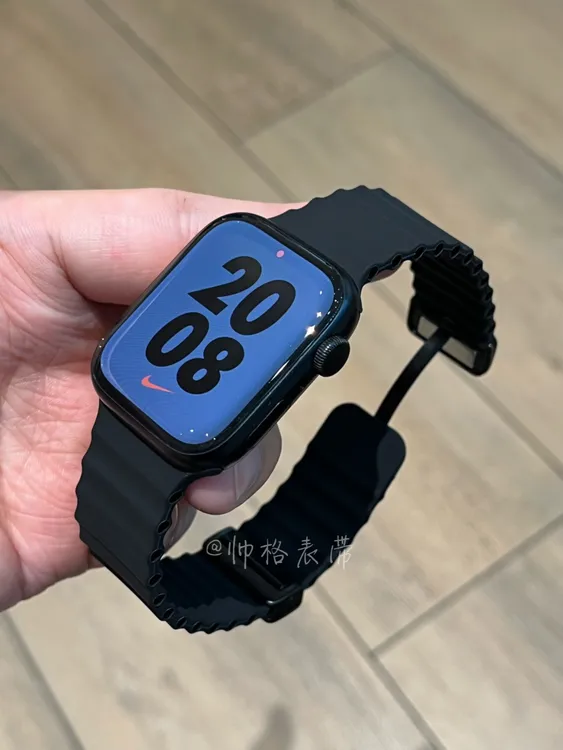 适用苹果手表 创意海洋iwatch表带applewatch9磁吸表带s8/7/6表链