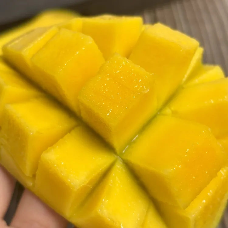 【福利团】海南绿皮金煌芒全甜无酸果肉细腻无筋无丝肉厚核小顺丰