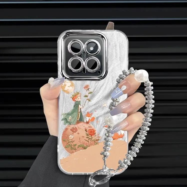 星球玫瑰适用小米15手机壳高级感轻奢xiaomi14pro新款13保护壳12