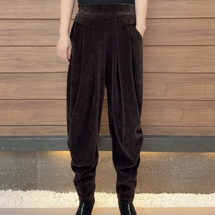 9261款（单条）时尚雪尼尔休闲裤