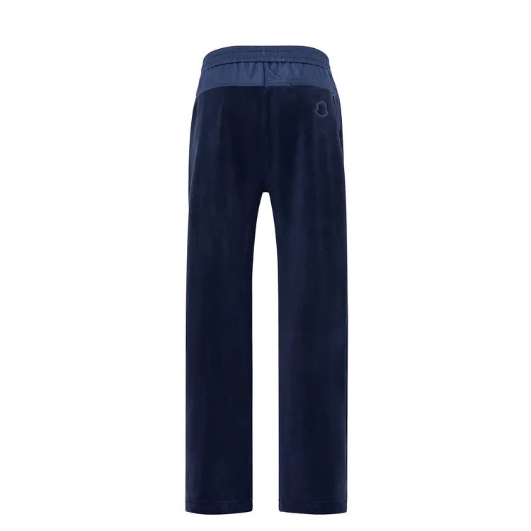 2025冬季新款加厚雪绒休闲卫裤百搭运动裤子男士保暖直筒阔腿长裤