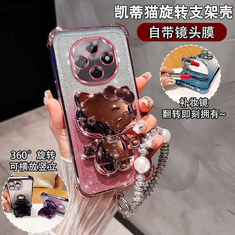 适用OPPOA6PRO手机壳A6GT潮流女款A6I气囊边PLL110全包opop手腕带
