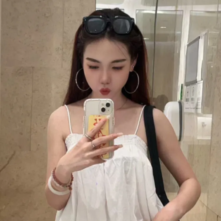 足银玻璃耳饰 925圈圈大圆圈耳环女气质欧美夸张韩式时尚简约个性