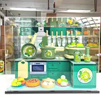 T 30件套恐龙仿真厨房玩具模型（不含背景柜）电商包装