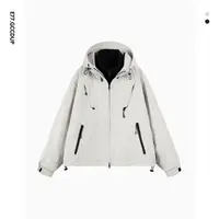 GCCDUPE77『拓渊』三防科技户外运动冲锋衣活页压胶登山服夹克外套