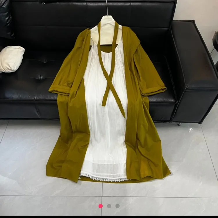 2025新款夏季常规纯色防晒连帽大外套御姐风