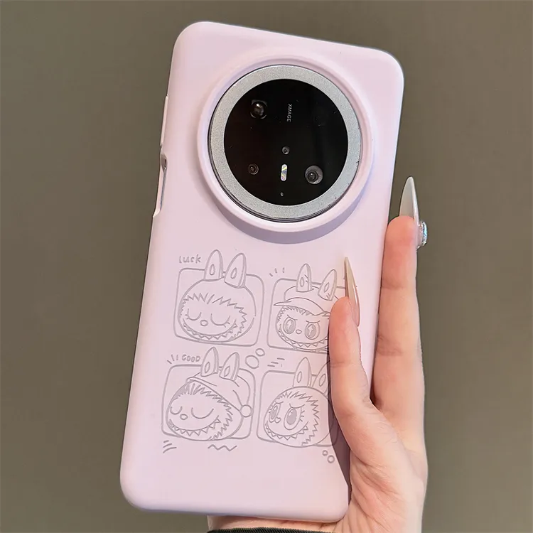 可爱小怪兽适用华为mate70pro+手机壳新款mate60pro液态硅胶60/50
