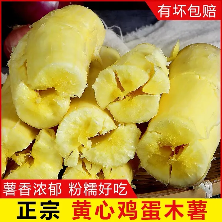 糖水店同款新鲜正宗广西黄心黄肉面包木薯粉糯Q弹粗粮甜品食材