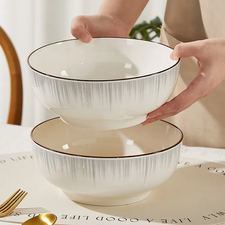 大号汤碗面碗冷面碗家用2025新款高颜值泡面碗大碗螺蛳粉面条汤碗