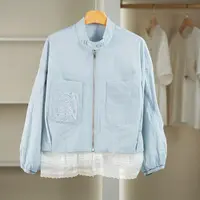 【麦迪尚品·品牌新款】50823210 春季设计感拼接外套品牌女装