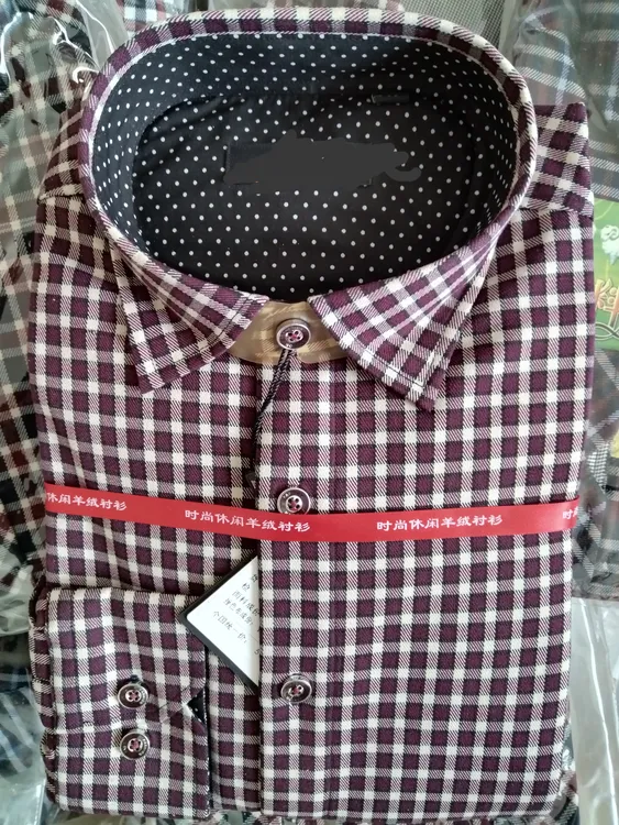 加厚男士棉质衬衫长袖断码清货
