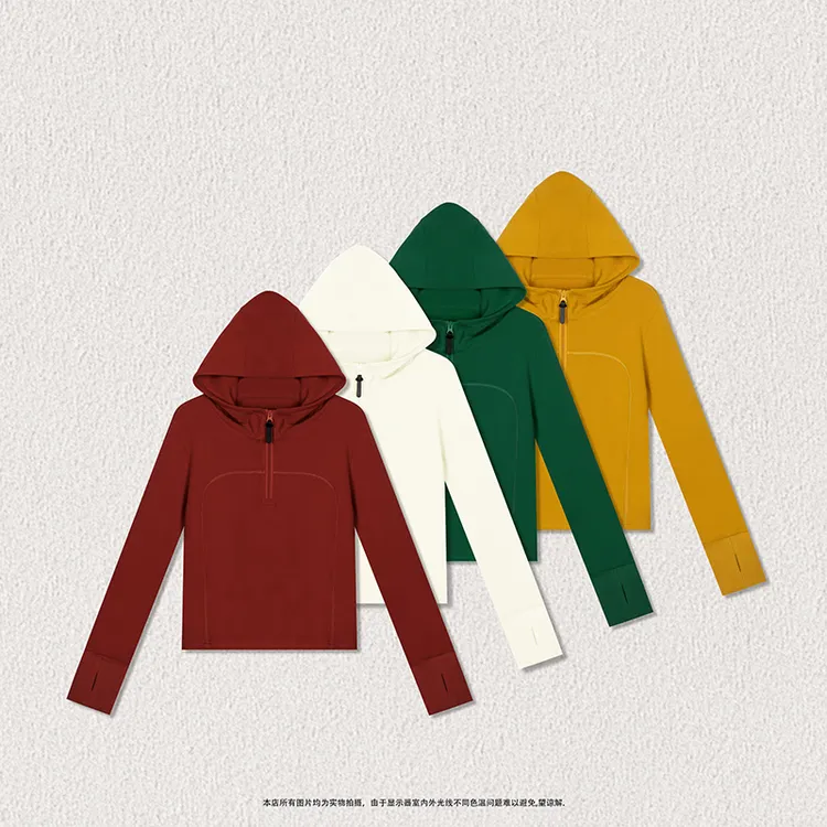 纯色长袖连帽卫衣女款2025新款爆款早秋季时尚洋气女士小个子上衣