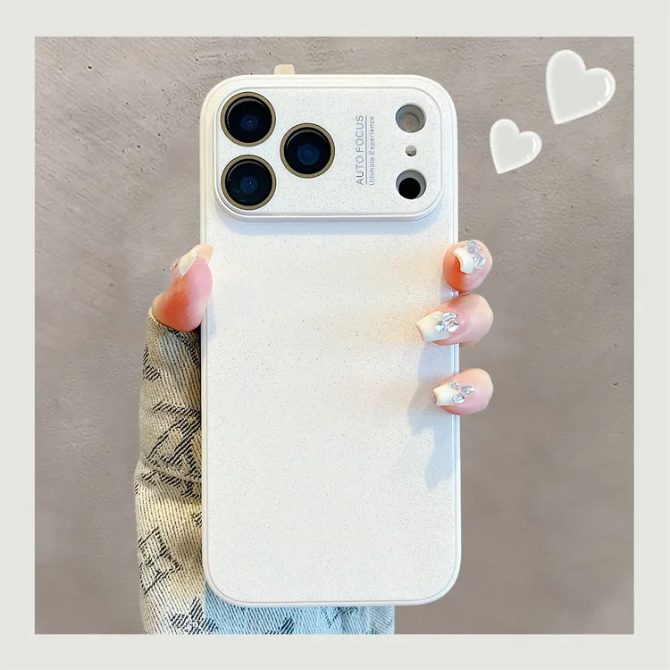 适用iPhone17手机壳苹果17promax新款Air高级感大视窗闪粉16pro女
