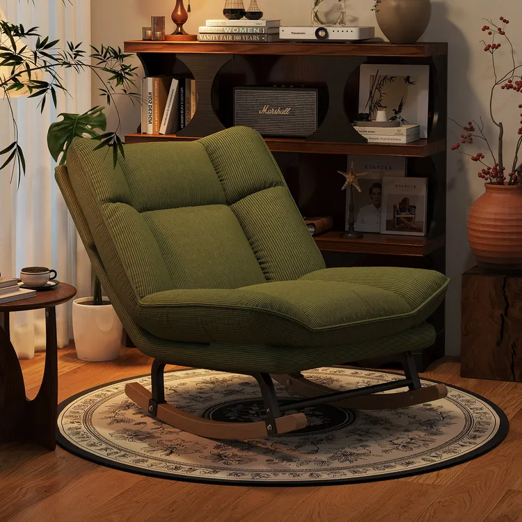 懒人摇摇椅大人躺椅客厅阳台家用休闲单人摇椅沙发摇椅躺椅懒人椅