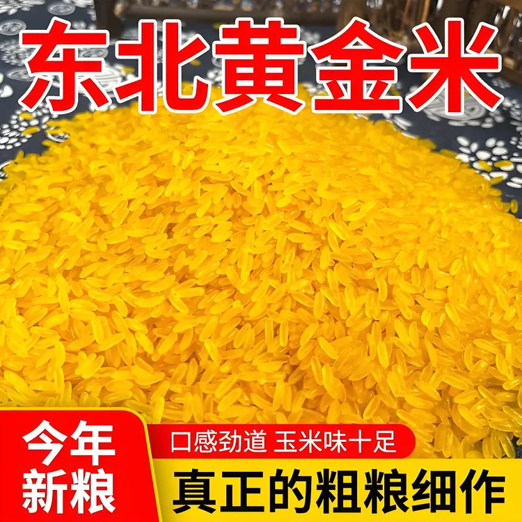 黄金米新米正宗东北特产糯玉米做的非大米粗粮10斤5斤JST-锦艺