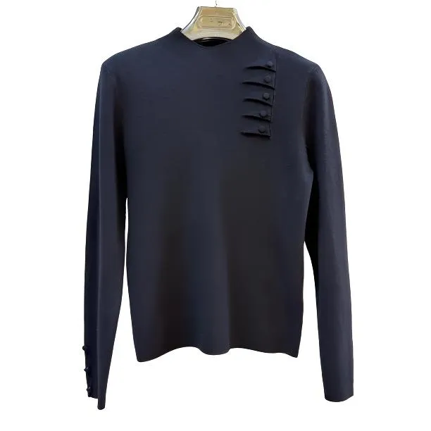 秋冬韩系气质显瘦半高领软糯长袖内搭针织打底衫上衣女毛衣