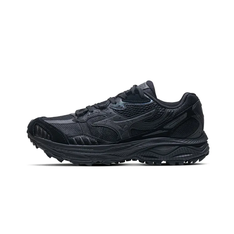 Mizuno/美津浓山系户外徒步登山轻野鞋运动跑步鞋01黑色RACER ADV