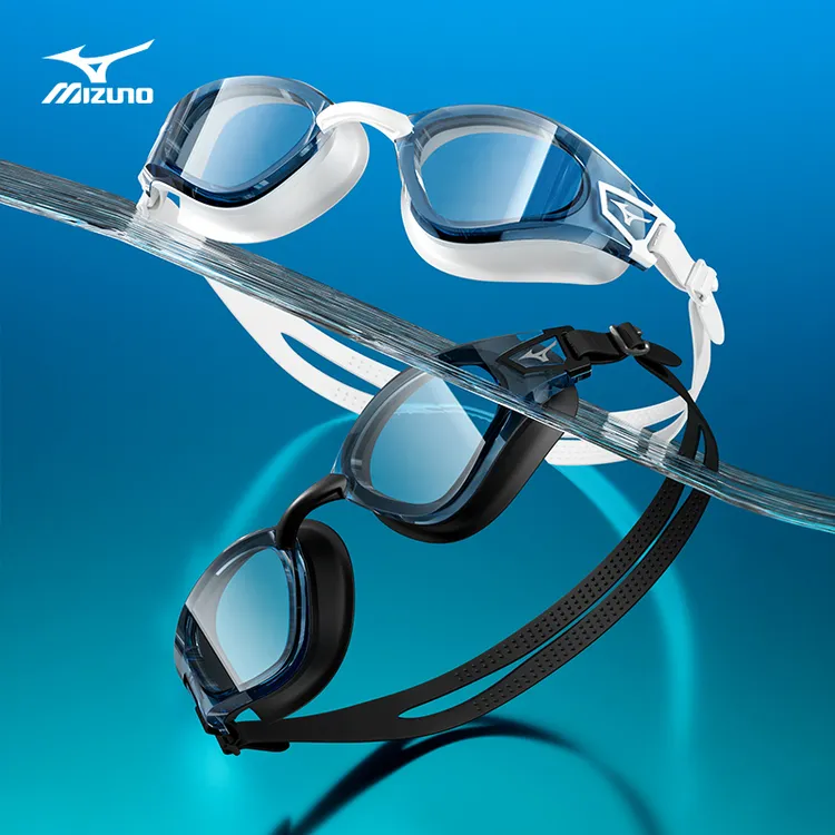 美津浓泳镜成人防雾高清眼镜近视男士女士专业中框游泳镜游泳装备