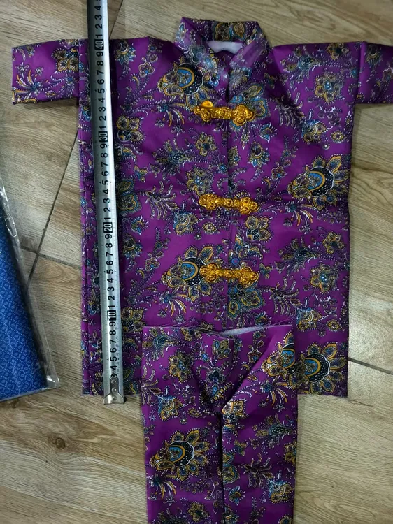 拜祭用品寒衣节布棉衣棉衣30*40厘米手工工艺品制作颜色花型随机