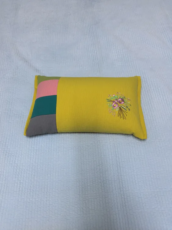 韩式透气护颈椎可拆洗荞麦皮成人睡眠枕头