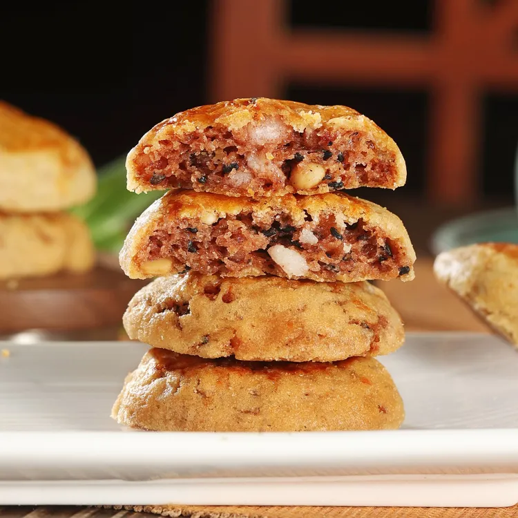 胜誉梅干菜南乳鸡仔饼老式/软口岭南味道中式传统糕点可口甘香