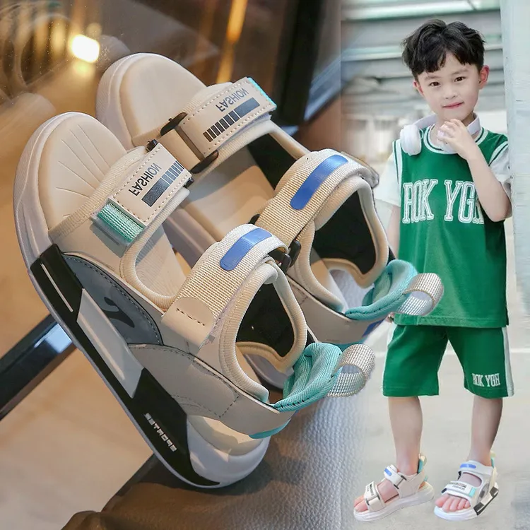 新品巴拉巴拉男童凉鞋2024夏季新款儿童运动沙滩鞋男孩宝宝鞋子夏