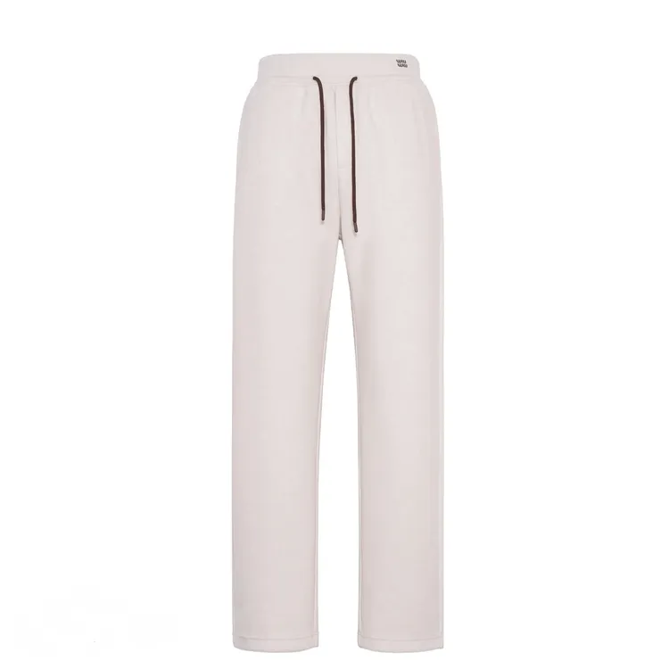 羊毛混纺直筒裤男款2025冬季新款加厚休闲直筒裤百搭潮流阔腿长裤