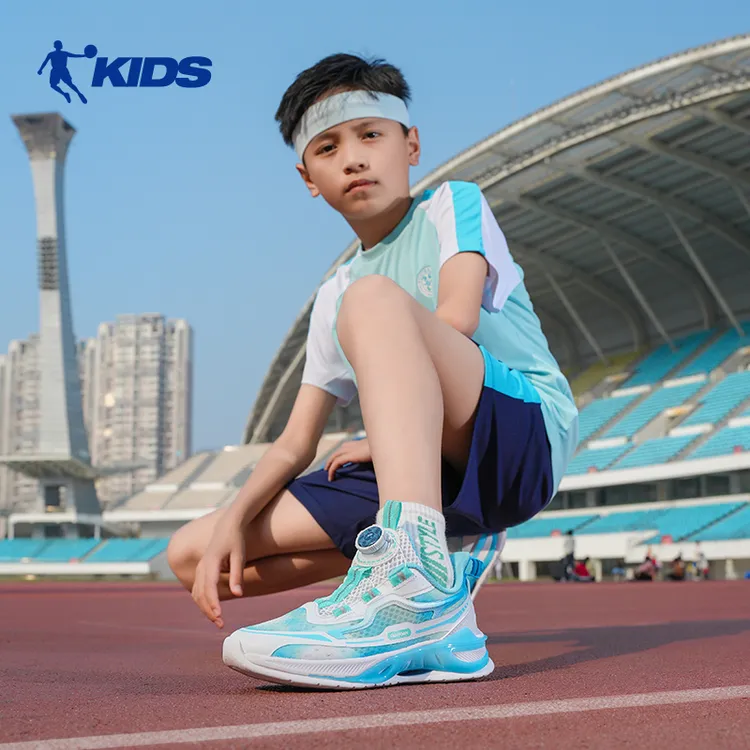 【聚风5.0】乔丹儿童运动鞋男鞋子新网面透气男童跑步鞋QM4250202