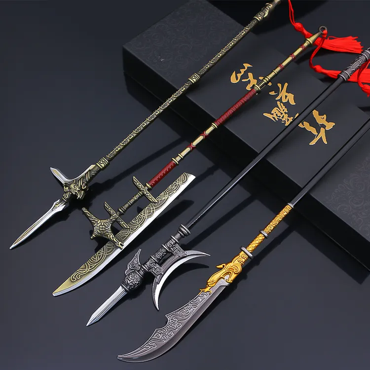 古代三国金属冷兵器大号关羽青龙偃月刀合金6.1儿童节礼物男孩子