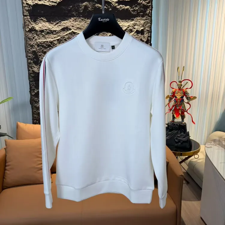 【VanJazny】QC高端男士潮流百搭休闲简约男士时尚长袖卫衣25AW3118