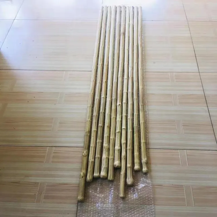 正宗降龙木六道木九道武术棍鞭杆十三把登山杖原木干料直棍拐杖