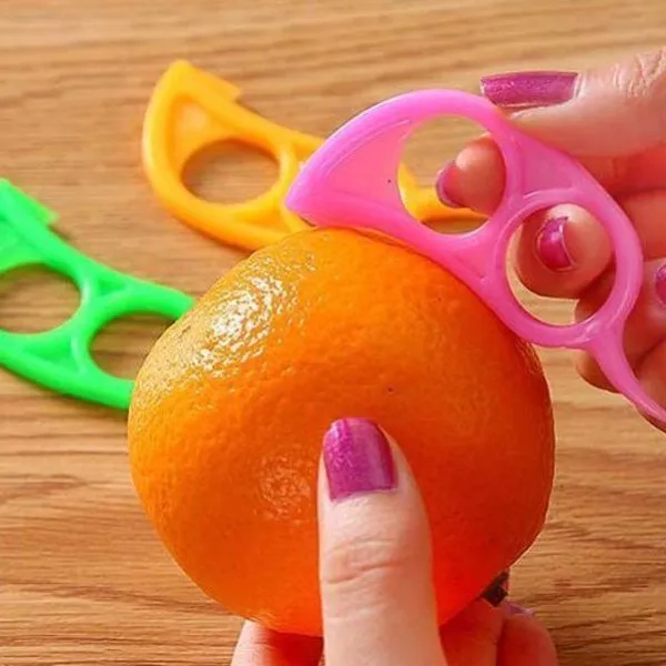 创意双环开橙器剥橙器新款橙子去皮器橘子沃柑剥橙子手动剥橘子皮