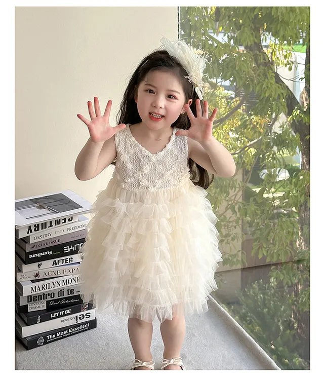 公主裙生日裙蛋糕裙纱裙蕾丝裙连衣裙