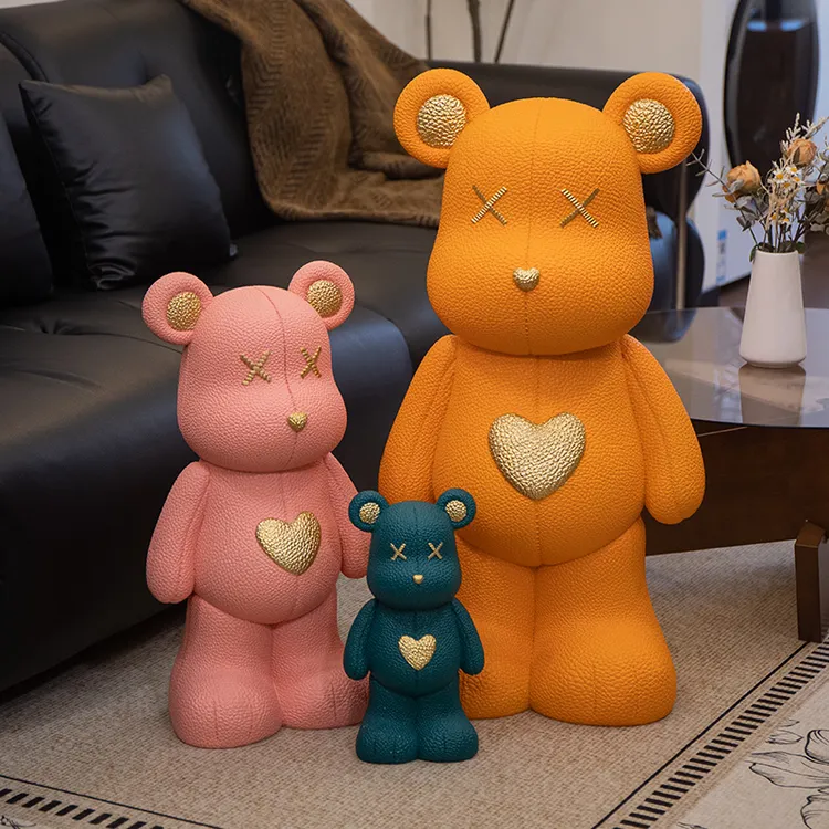 存钱罐2025新款暴力熊超大只进不出简约高级感储蓄罐客厅落地摆件