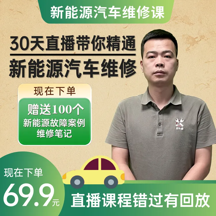 30天新能源故障案例诊断课