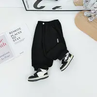儿童裤子秋季男童休闲裤2025新款秋装洋气潮BQ25798Y悠悠童话童装