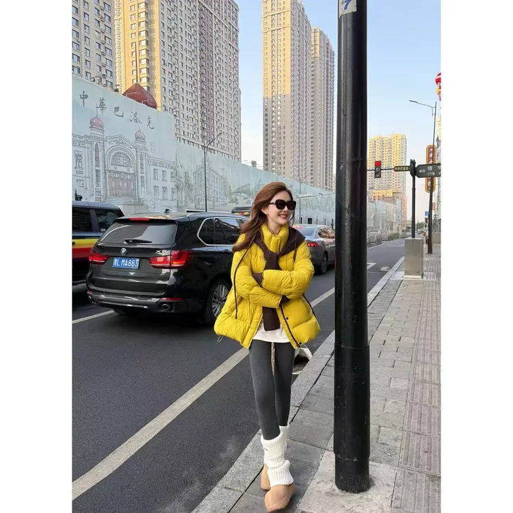 【时有时无】小允姐姐2025新款时尚气质羽绒服