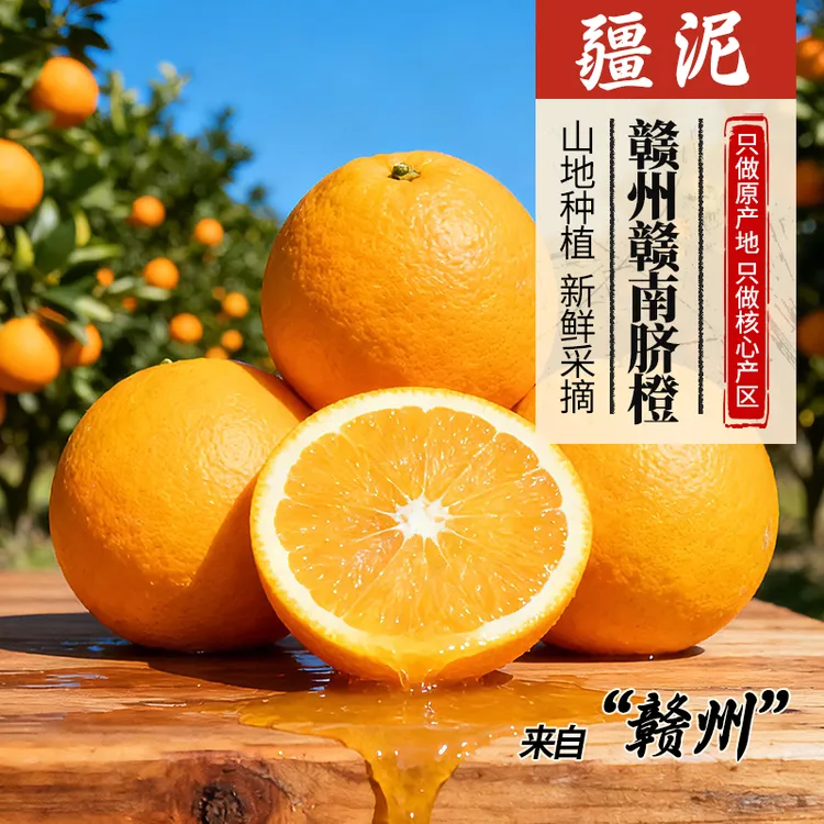 赣南脐橙江西赣州发货赣州脐橙普通快递001