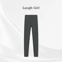 楚楚君Laugh girl【比例超绝】早秋新款时尚显瘦百搭打底裤KL53937J