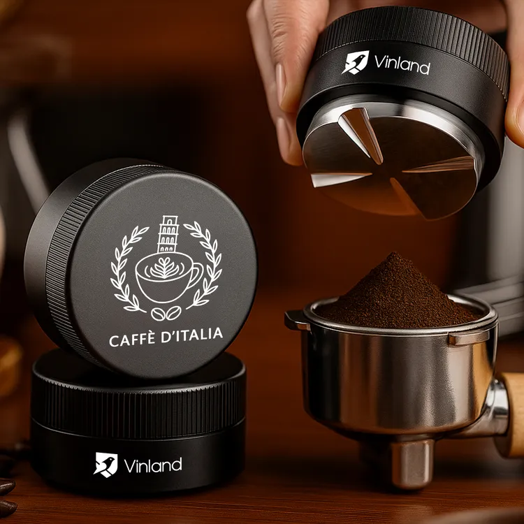 新款咖啡布粉器自重力压粉器锤58mm51器具配件意式专用工具神器53